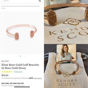 Kendra Scott Cuff Bracelet